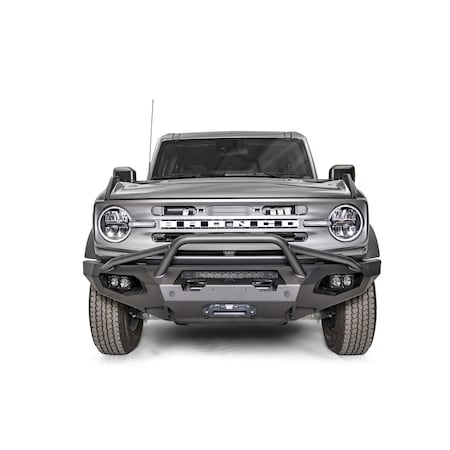 Fab Fours BUMPER TRUCK FRONT One Piece Design Direct Fit Mounting Hardware Included With PreRunner Guard FB21-X5252-1